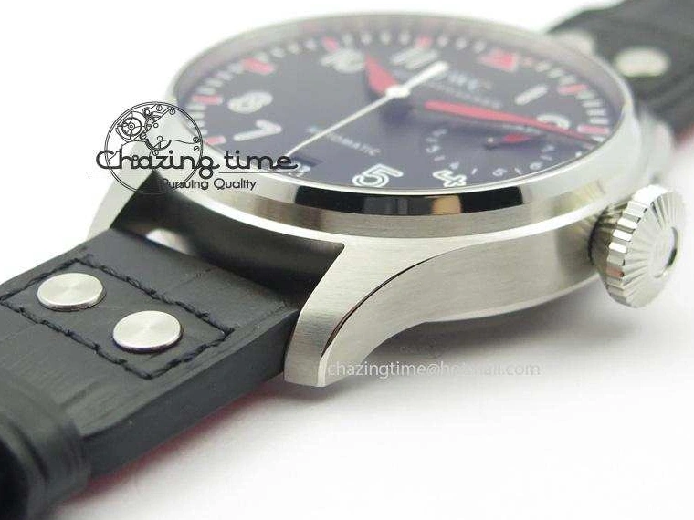 MIROTIME 1226 Big Pilot Real PR IW500433 “Muhammad Ali” ZF Best Edition On Black Leather Strap A UrbanChic 7294